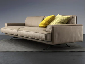 slab sofa 220 225 by bonaldo 3D Model