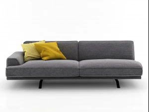 slab sofa 220 225 by bonaldo 3D Model