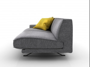 slab sofa 220 225 by bonaldo 3Dモデル