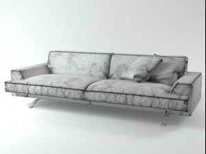 slab sofa 220 225 by bonaldo 3D Model