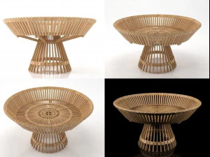 baskets by piet hein eek 3D Model