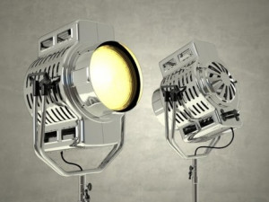 1940s floor lamp by restoration hardware 3D Model