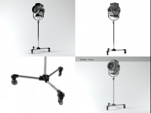 1940s floor lamp by restoration hardware 3D Модель