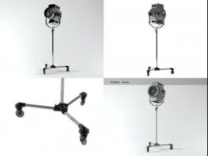 1940s floor lamp by restoration hardware 3D Model
