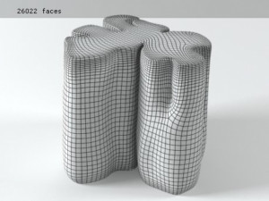 brick xs s m l by gervasoni 3D Modell