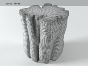 brick xs s m l by gervasoni 3D Modell