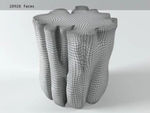 brick xs s m l by gervasoni 3D Model