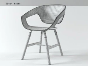 vad wood by casamania by frezza 3D Model