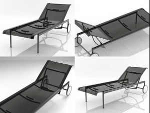 1966-42 BB italia 设计的躺椅 3D 模型
