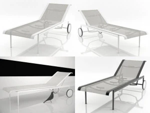1966-42 BB italia 设计的躺椅 3D 模型
