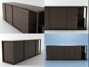 ac collection creso by maxalto Model 3D