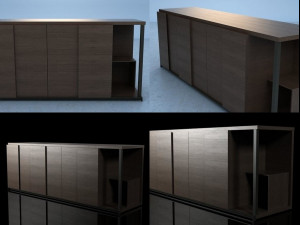 ac collection creso by maxalto Model 3D