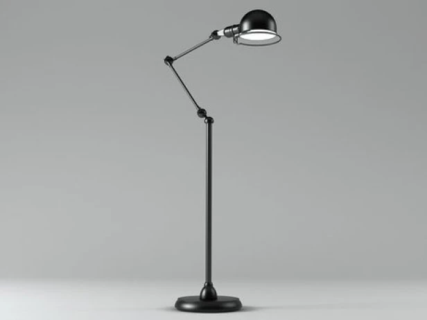 atelier task floor lamp by restoration hardware 3D Model .c4d .max .obj .3ds .fbx .stl .blend