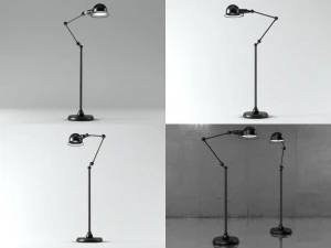 atelier task floor lamp by restoration hardware 3D Model
