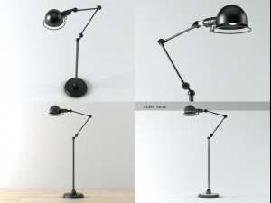 atelier task floor lamp by restoration hardware 3D Model