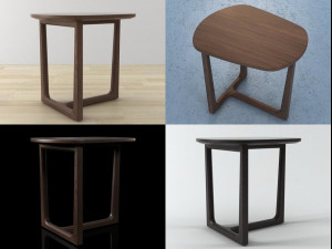tridente coffee tables by poliform Modelo 3D