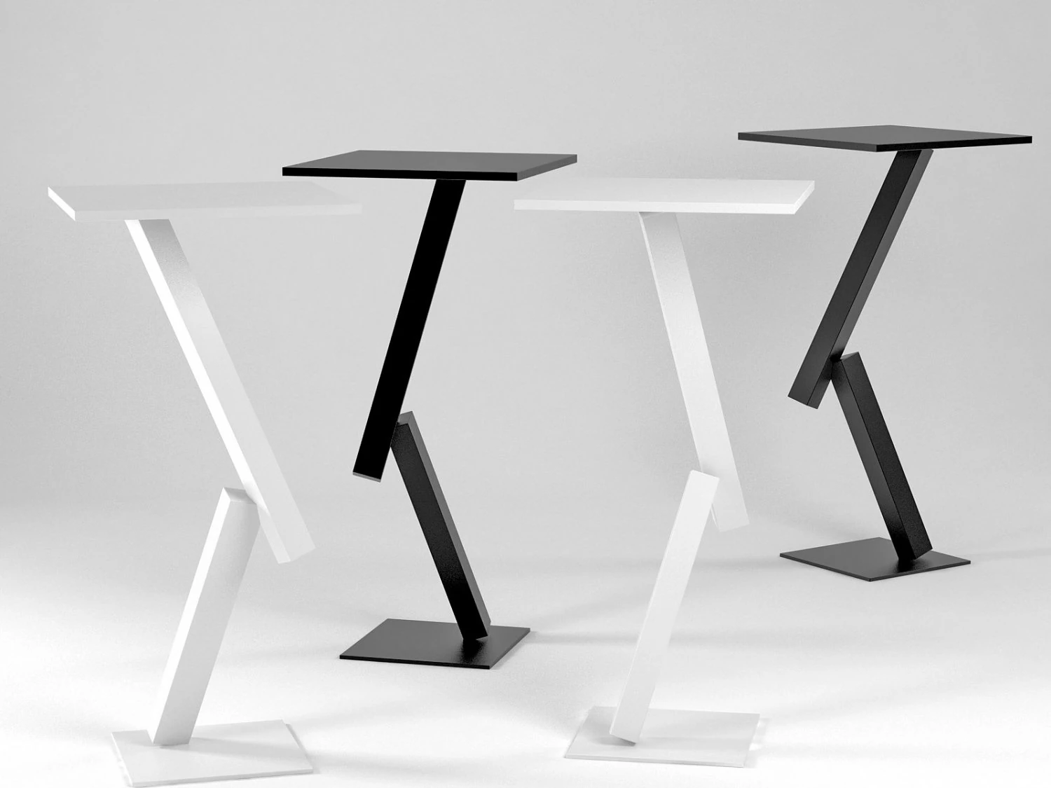 element high table by desalto 3D Model .c4d .max .obj .3ds .fbx .stl .blend 