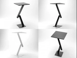 element high table by desalto 3D Model