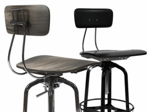 vintage toledo bar chair by restoration hardware 3D Model