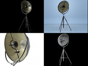 fortuny floor lamp by pallucco 3D 모델