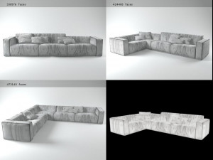 bolton by poliform 3D-Modell