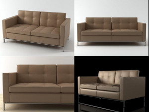 foster 502 sofa by walter knoll 3D Model