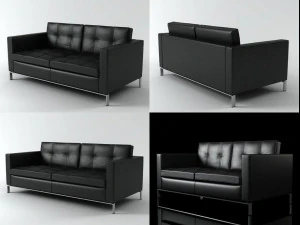 foster 502 sofa by walter knoll 3D Model