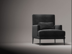 paraiso armchair by bonaldo 3D मॉडल