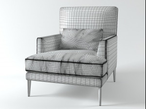 paraiso armchair by bonaldo 3D मॉडल