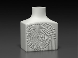 white ceramic set 01 3D Model