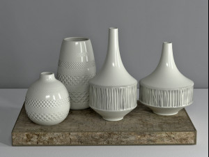 ceramic set 01 3D-Modell