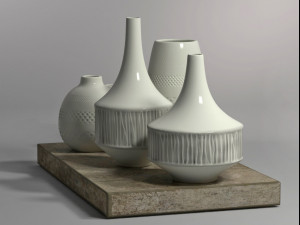 ceramic set 01 3D-Modell