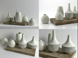 ceramic set 01 3D-Modell