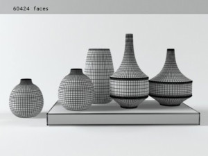ceramic set 01 3D-Modell
