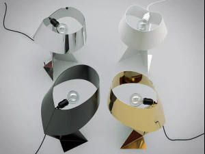 ribbon light by habitat 3D Model
