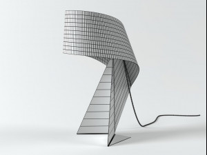 ribbon light by habitat 3D Model in Table Lamps 3DExport