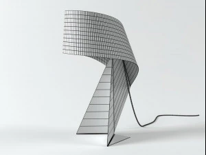 ribbon light by habitat 3D Model