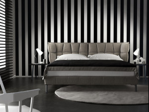 husk bed by bb italia 3D 모델