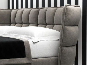 husk bed by bb italia 3D Model