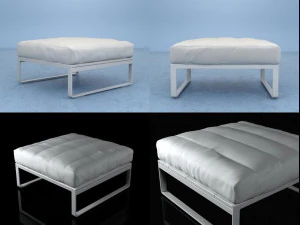 flat pouf by gandia blasco 3D Model
