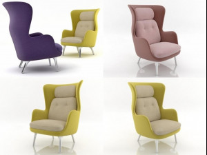 ro by fritz hansen 3Dモデル