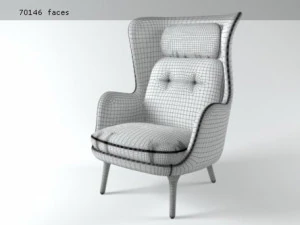 ro by fritz hansen 3D Model