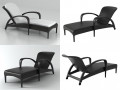 Tango chaise longue by Dedon 3D-Modell
