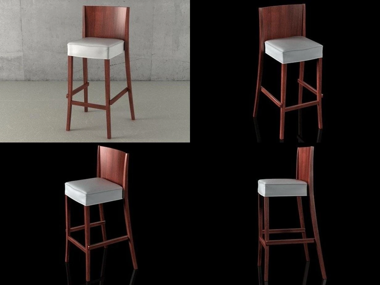 neoz stool by driade 3D Model .c4d .max .obj .3ds .fbx .stl .blend 