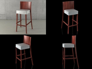 neoz stool by driade 3D Model