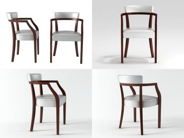 neoz easy chair by driade 3D Model .c4d .max .obj .3ds .fbx .stl .blend