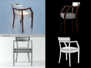 neoz easy chair by driade 3D Model