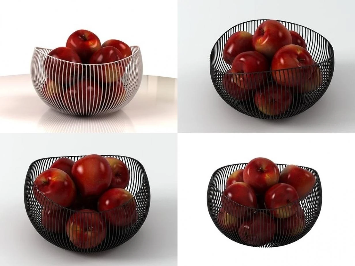 red delicious 3D Model .c4d .max .obj .3ds .fbx .stl .blend 