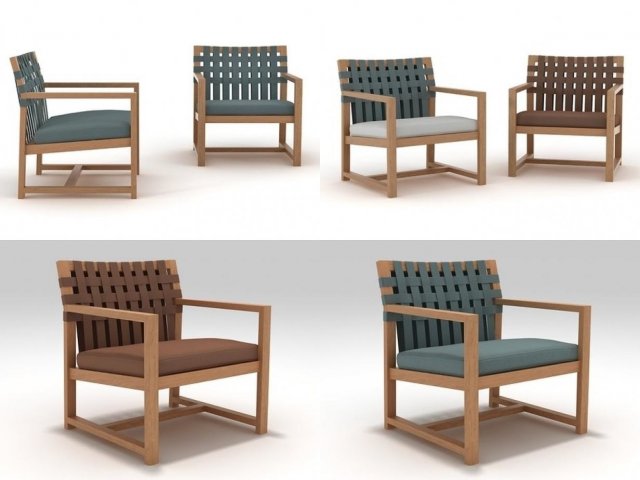 network 168 lounge chair by roda 3D 모델 .c4d .max .obj .3ds .fbx .stl .blend 