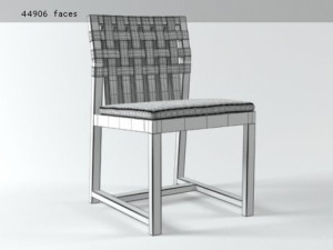 network 149 chair by roda 3D Model